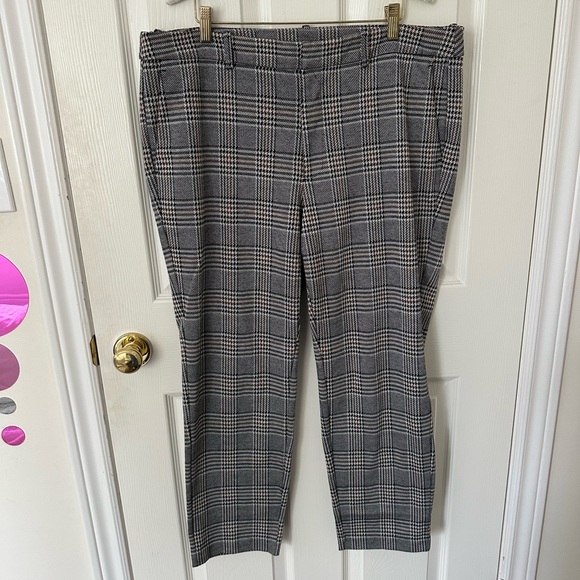 Plaid Lord+Taylor Work Pants - Picture 1 of 2